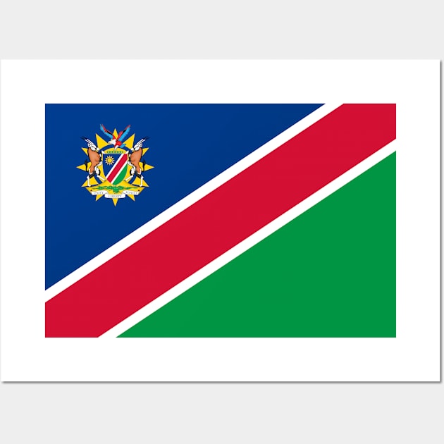 Namibia Flag Wall Art by Historia